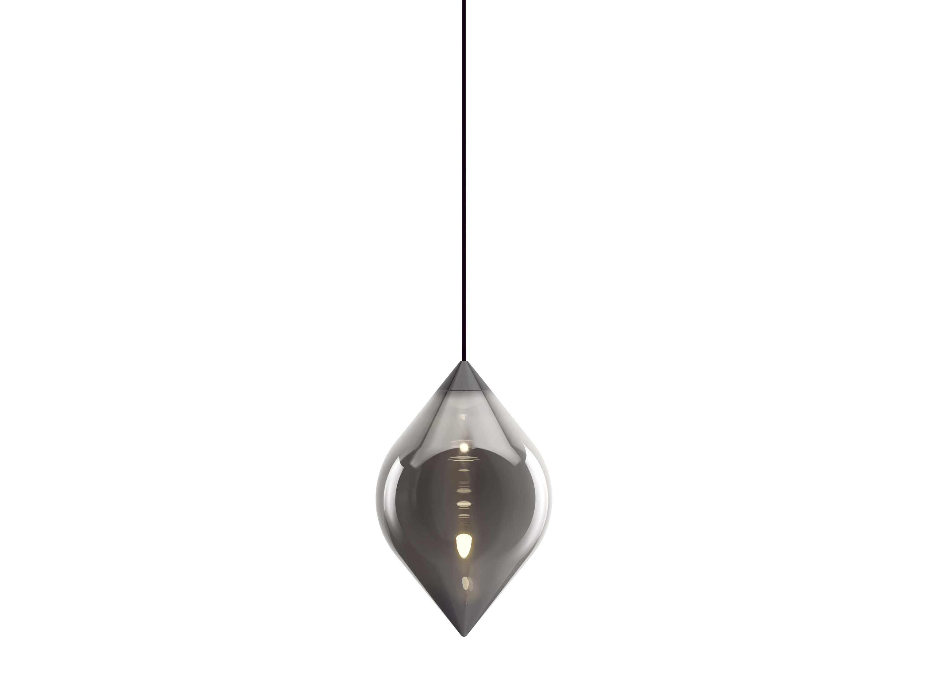 Tom Dixon Flare Silver Pendant Led